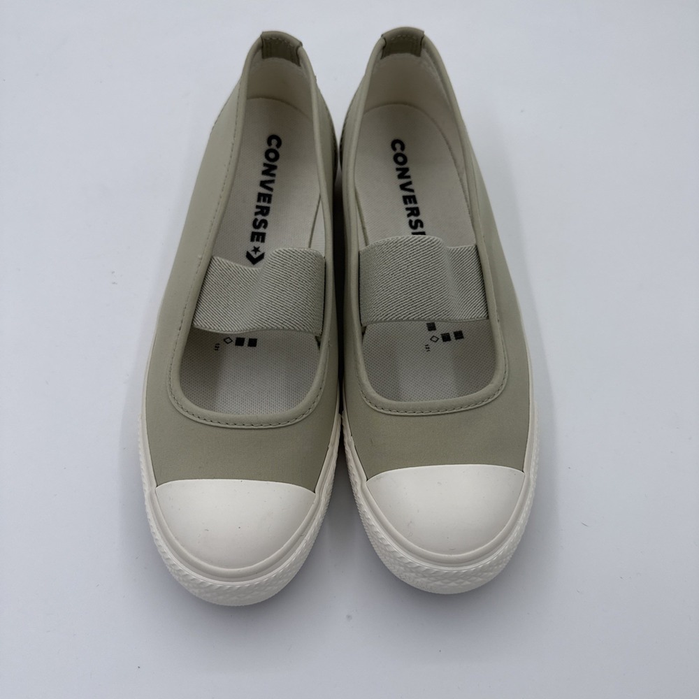 Converse Chuck Taylor All Star Dainty Mary Jane Trainers Size 8.5 Sage Green